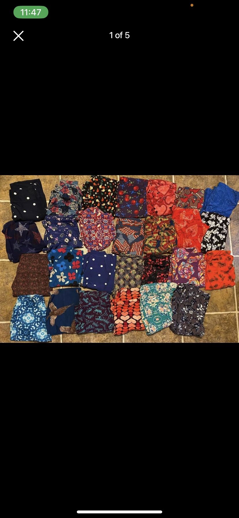 27 LulaRoe Pants Size OS