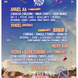 Baja Beach Fest 2026