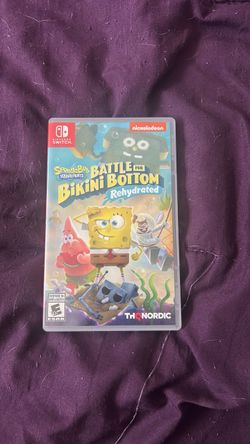 SpongeBob Battle for Bikini Bottom Rehydrated Nintendo Switch