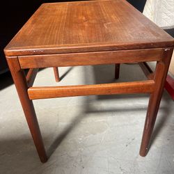 MCM Walnut Side Table