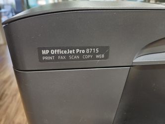 Two HP 8715 Printers