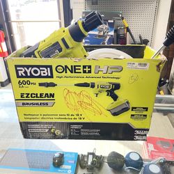 RYOBI 600 PSI 18V Power Cleaner with 18V Battery 