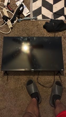 ONN Flat Screen TV with Stand