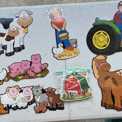 Farm Theme Bulletin Board Set For Classroom