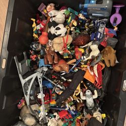 Tote Full Of Random Toys