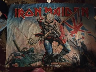 Iron maiden tapestry
