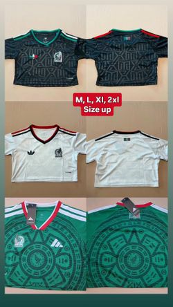 New women addidas mexico crop jersey Available