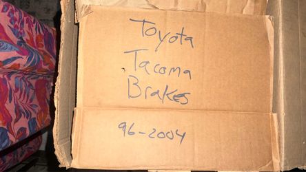 Toyota Tacoma Brakes 1996–2004