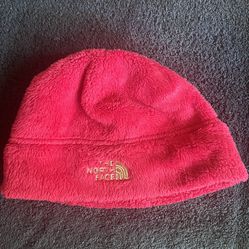 Youth The North Face Beanie Medium Size Pink Winter Snow Cold Weather Hat
