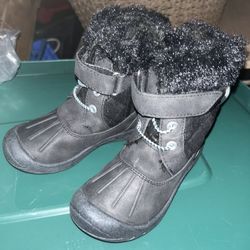 Triple T Trading Little Girls Toddler, Size 8 Snow Boots New