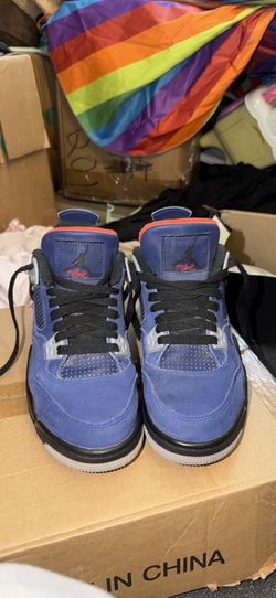 🔥Size 7Y - Jordan 4 Winterized Loyal Blue W Box 9.5/10 condition - $180 OBO🔥