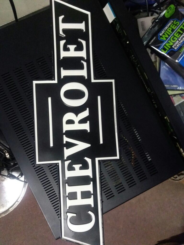 Chevrolet Metal Sign