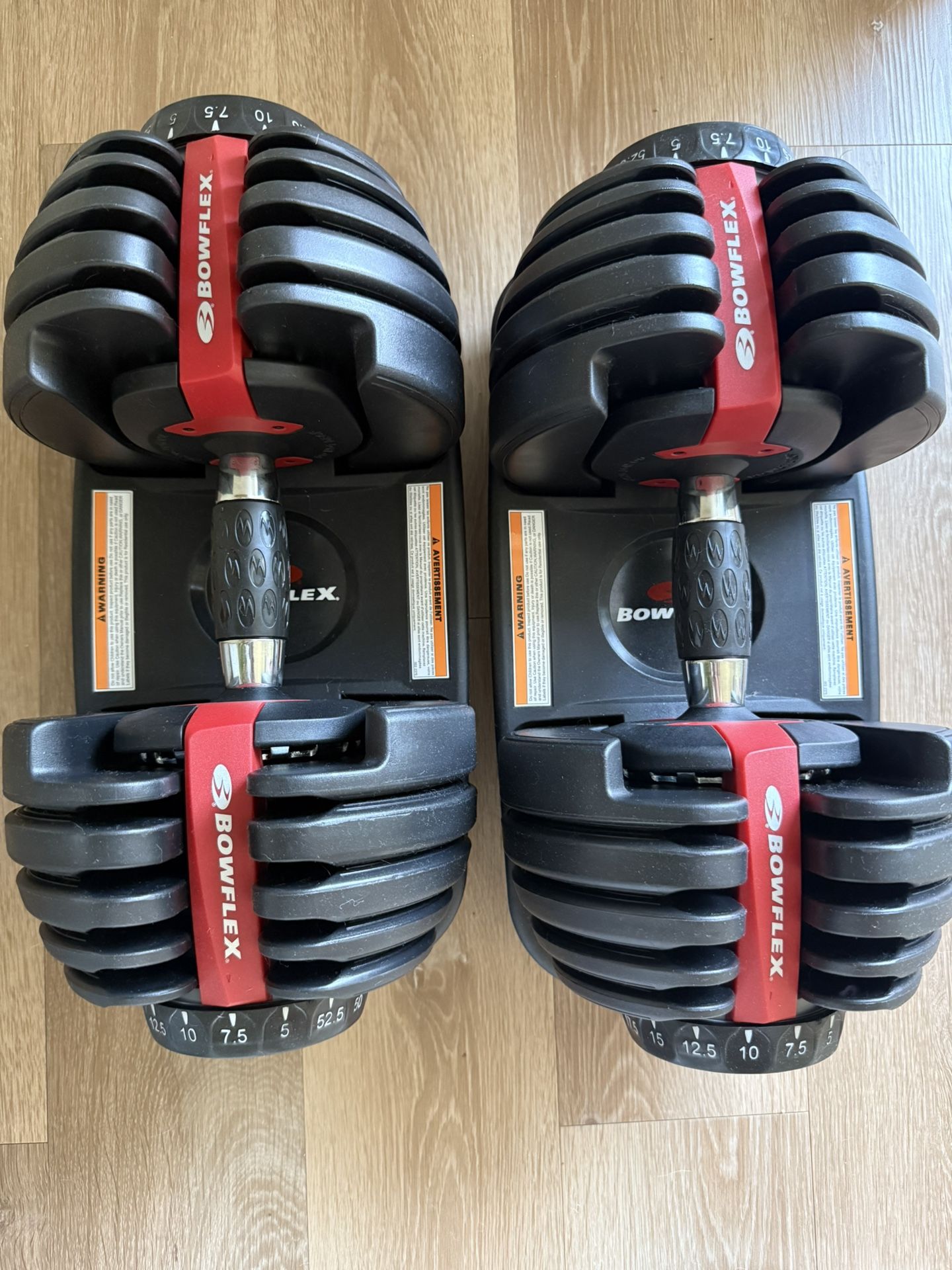 Bowflex Adjustable Dumbbells