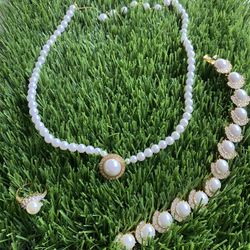 Set De Perlas De 4 Piezas - New Ring Size 6