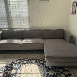 2 piece couch (loveseat and chaise)