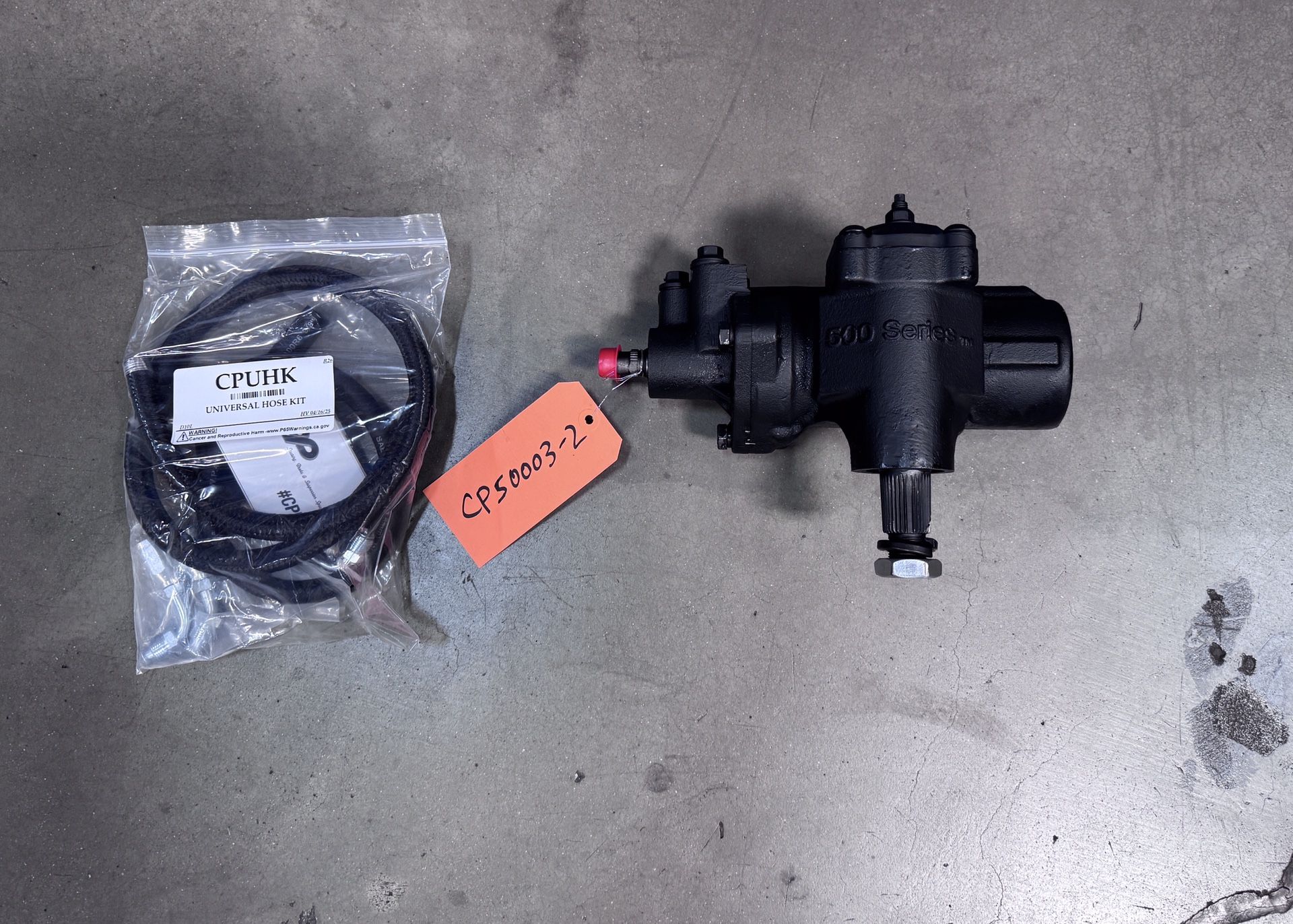 REAL CPP 500 Series Gear Box 58 64 IMPALA POWR STEERING GEAR BOX WITH HOSES RETAL $514 Here $325