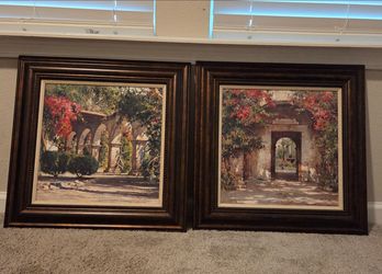 Target Classic Home Cyrus Afsary Framed Art Set (Pair) - 23"x23"