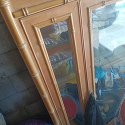 Top Half Of A Buffet Cabinet.