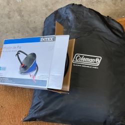 Great Coleman Air Mattress Queen Double High