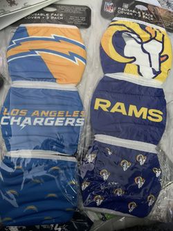 Rams Or Chargers mask