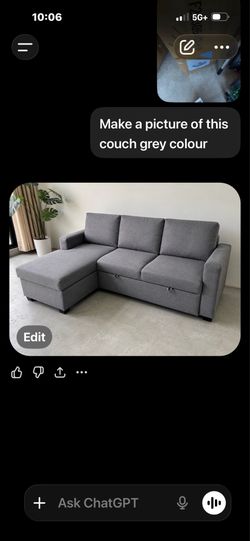 Sectional sofa with side couches brand new in box , give me ur offer