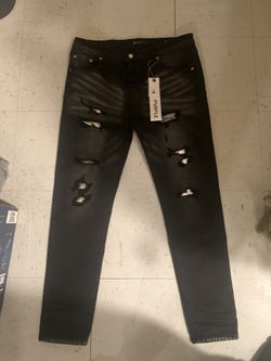 Purple Jeans Black 