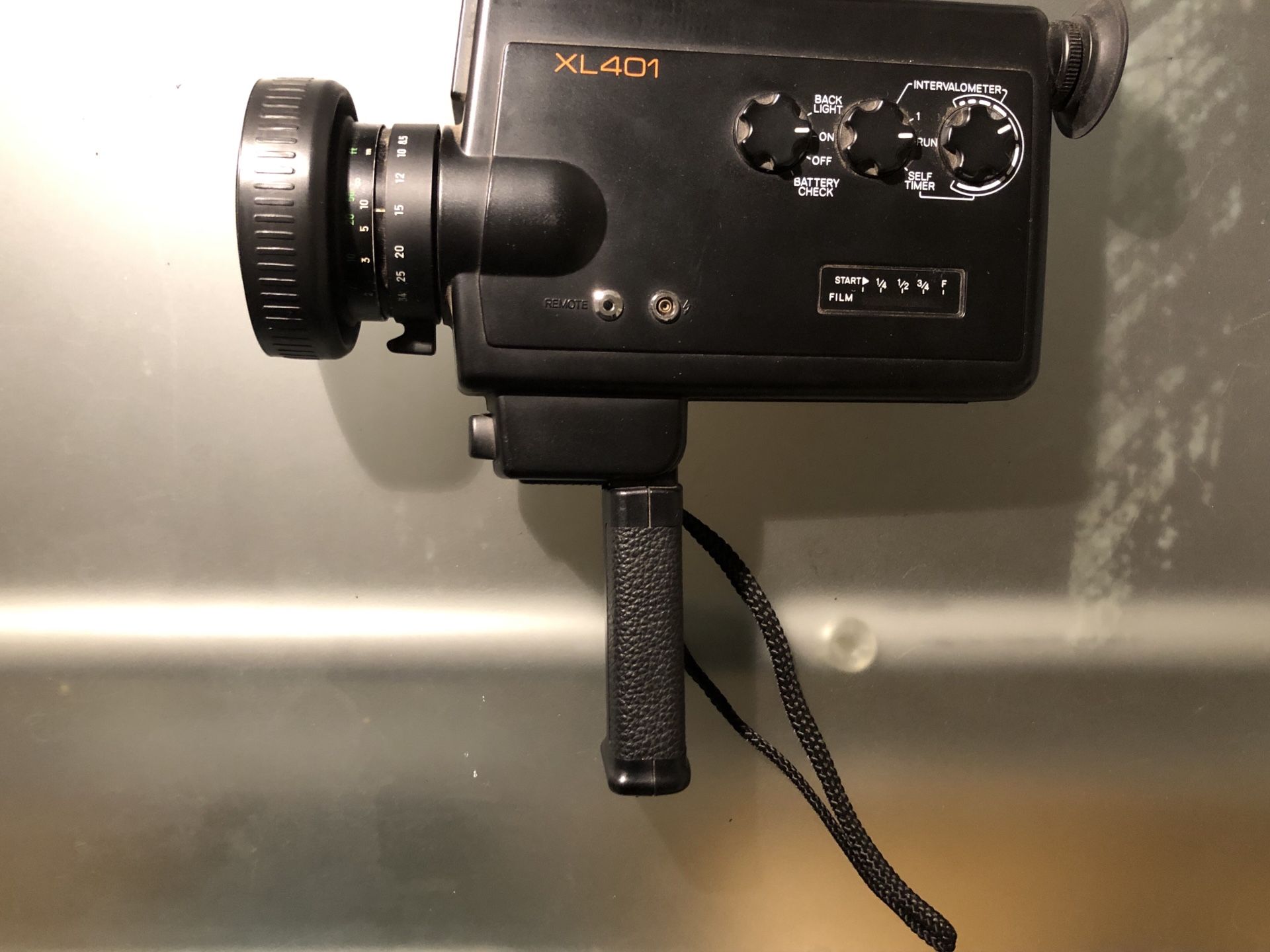 Minolta xl 401 8 mm film video camera