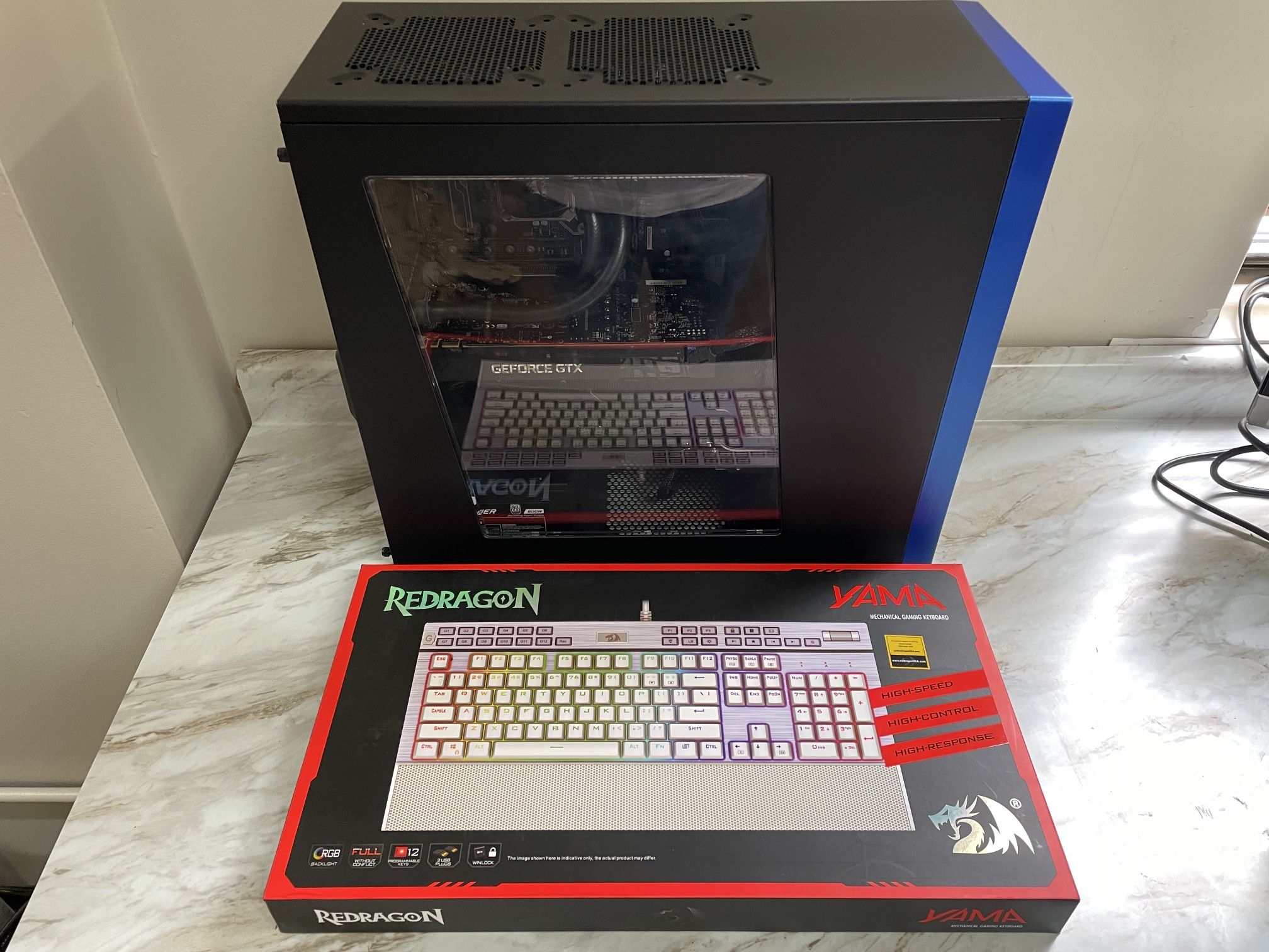 iBuyPower Gaming PC + 24" New Asus Gaming Monitor