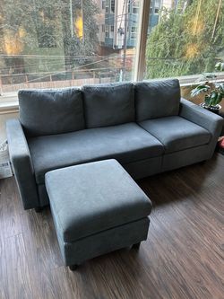 Small Blue Couch