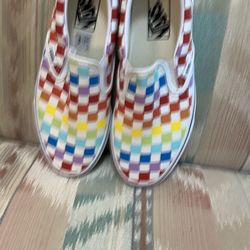 Unique Unisex Vans’ Rainbow Shoes 