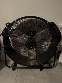 Industrial Drum Fan  24 inch Polar Aire Ventilador de Tambor Industrial 24 inch