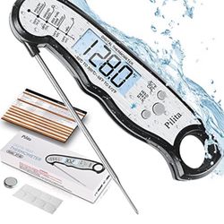 Pilita Digital Instant Read Meat Thermometer for Cooking
