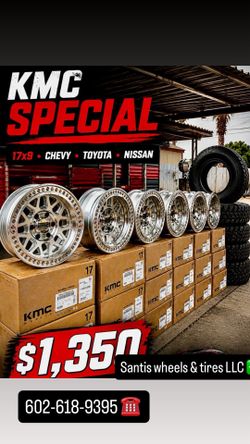 Kmc wheels and tires chevy