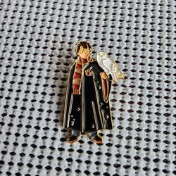 Harry Potter With Hedwig Owl Enamel Pin