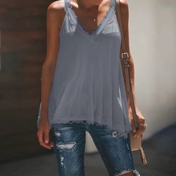 Sexy and Simple Grey Tank 