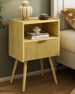 Modern Wood Nightstand