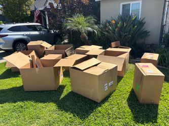 Cardboard moving boxes extra large