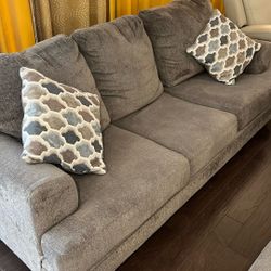 Ashley Sofa And Ottoman For Sale