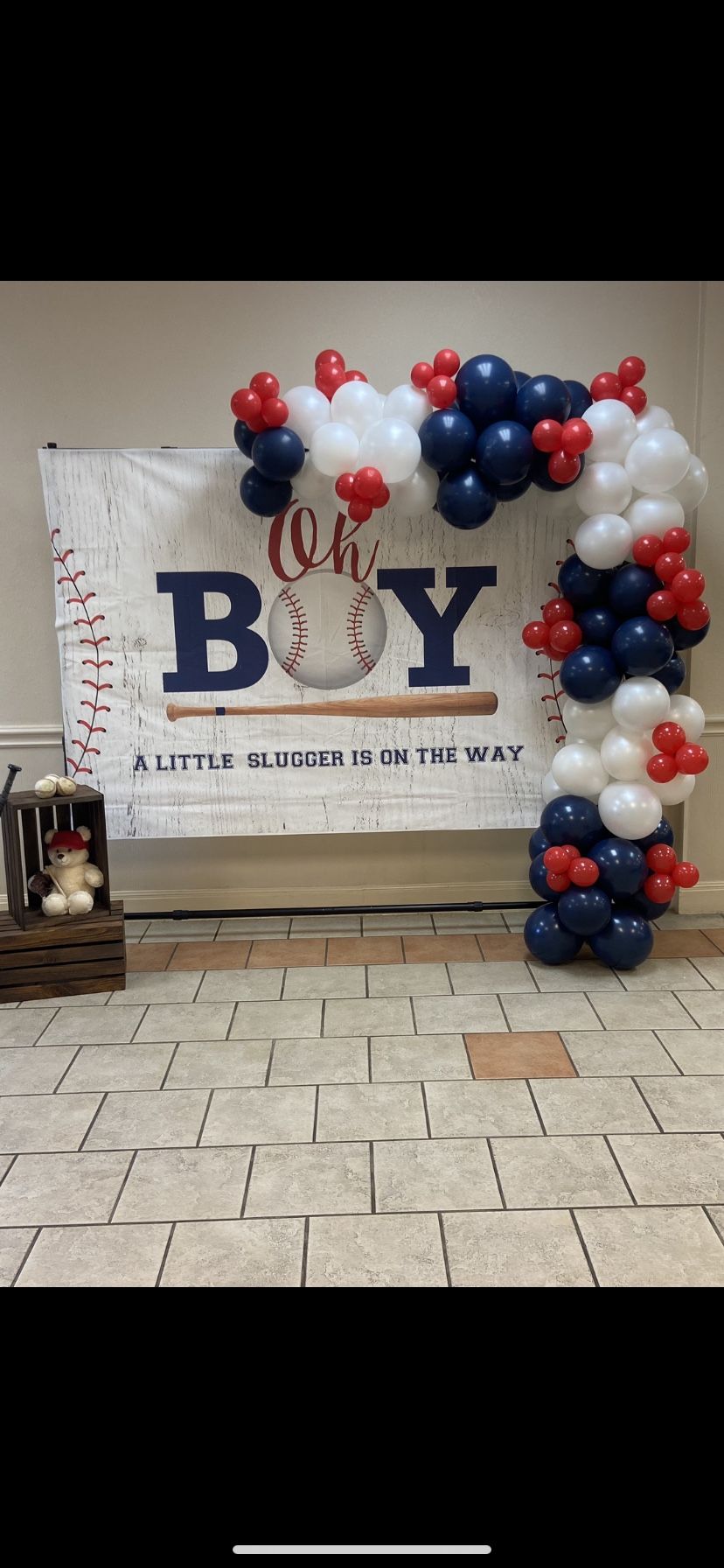 Baby Shower Decor Baseball Theme