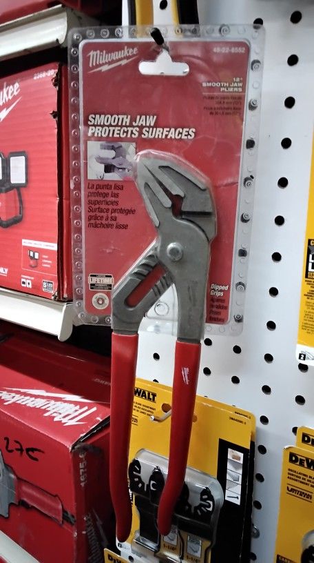 MILWAUKEE 12" SMOOTH JAW PLIERS