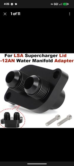 Lsa Supercharger Water Manifold Adapter