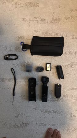 DJI Osmo Pocket 3 Creator Combo + Anamorphic lens with ND filters + Magnetic variable ND filters with 9 stops