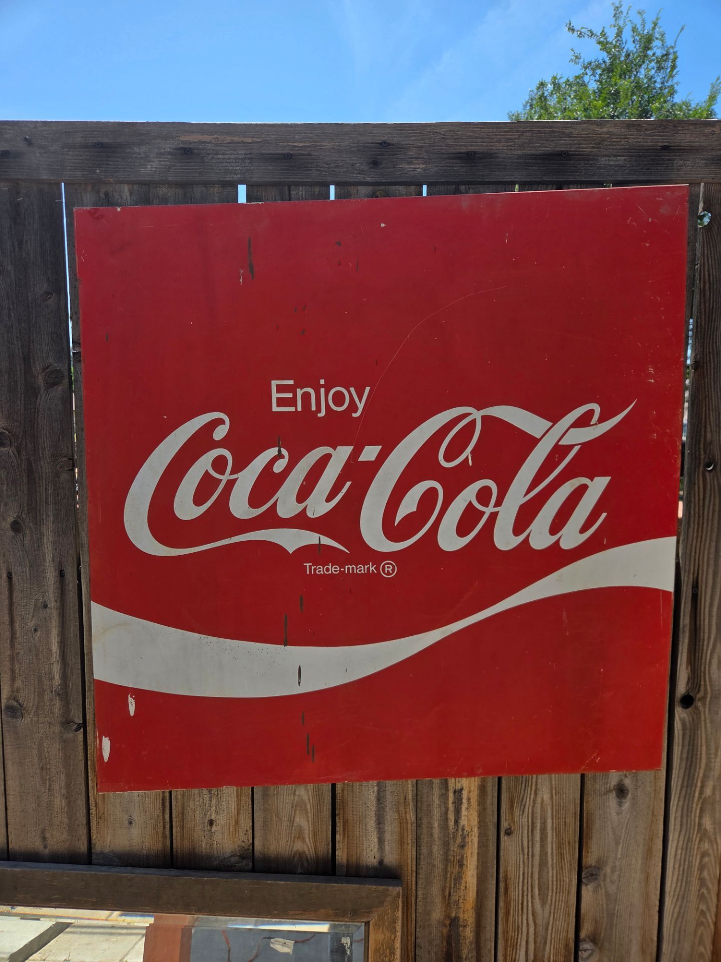 Vintage Coca-Cola metal signs 36 inch