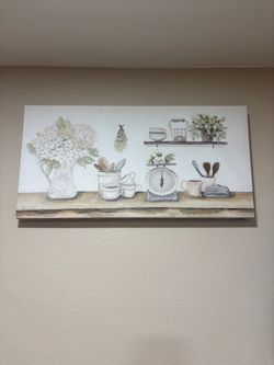 Farmhouse Kitchen Canvas Wall Art