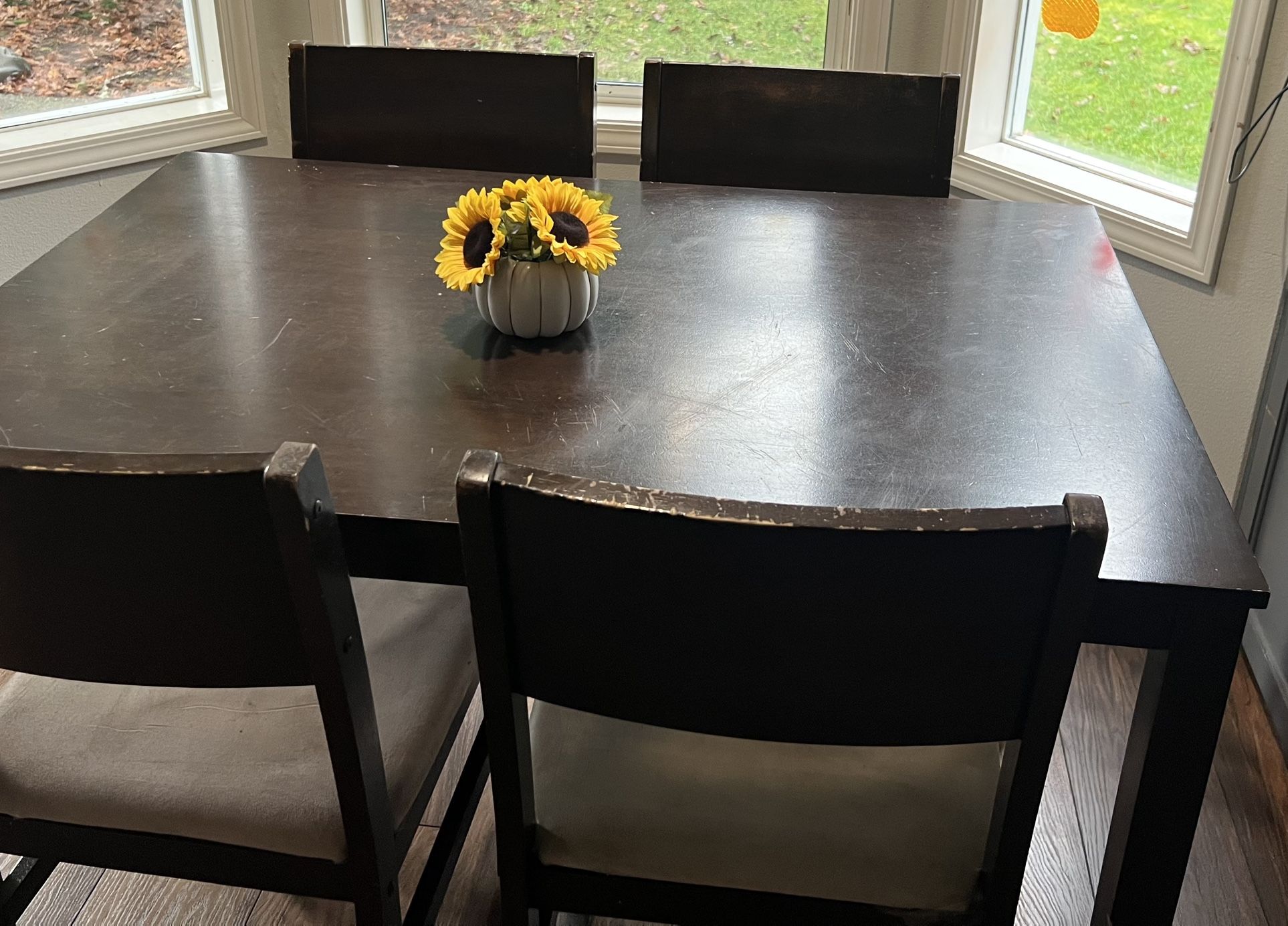 Dining table of 4