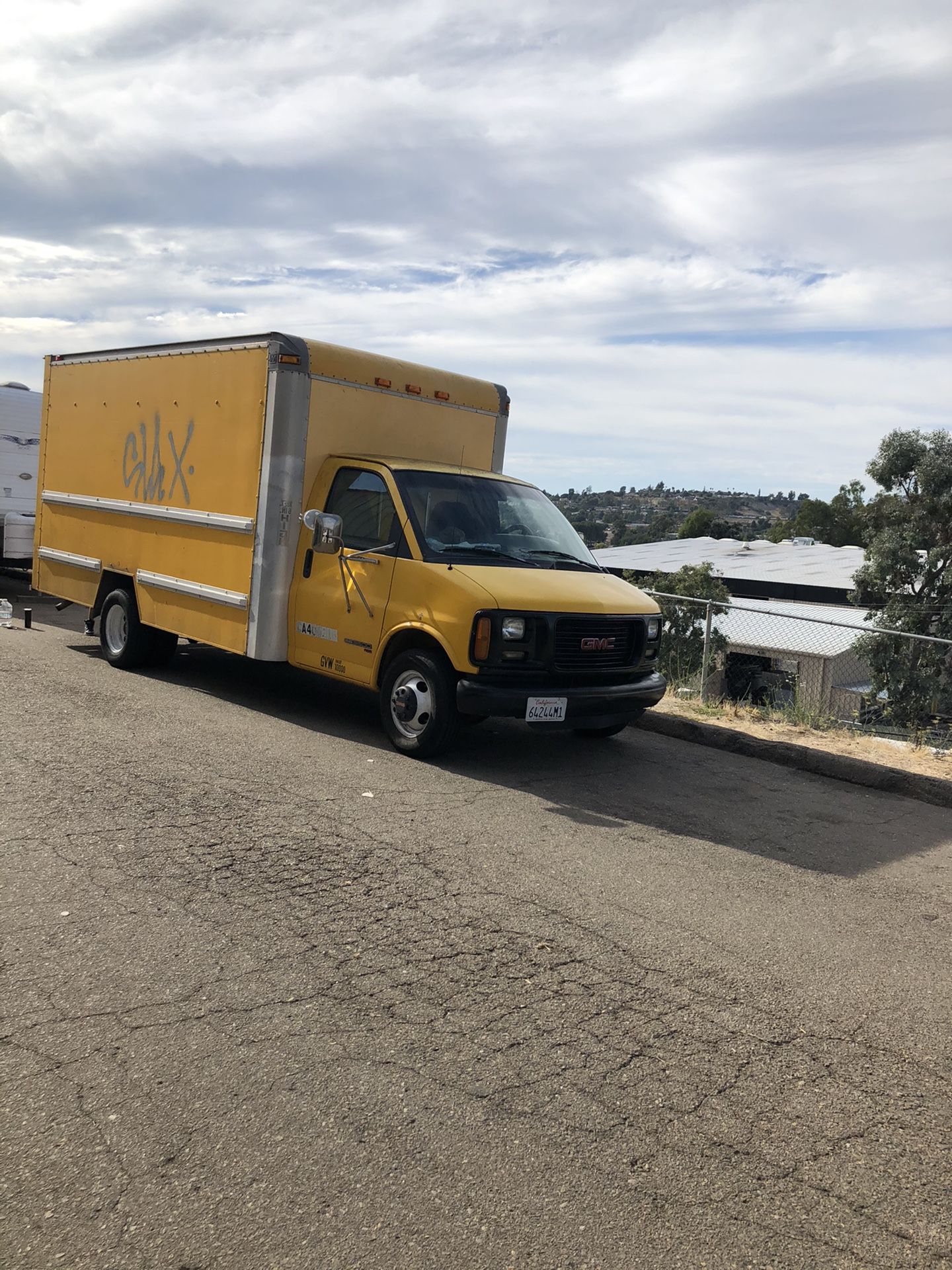 GMC box truck