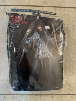 Halloween Costume New Men’s Psycho Teddy Bear