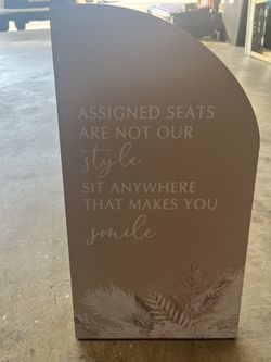 Wedding Signage