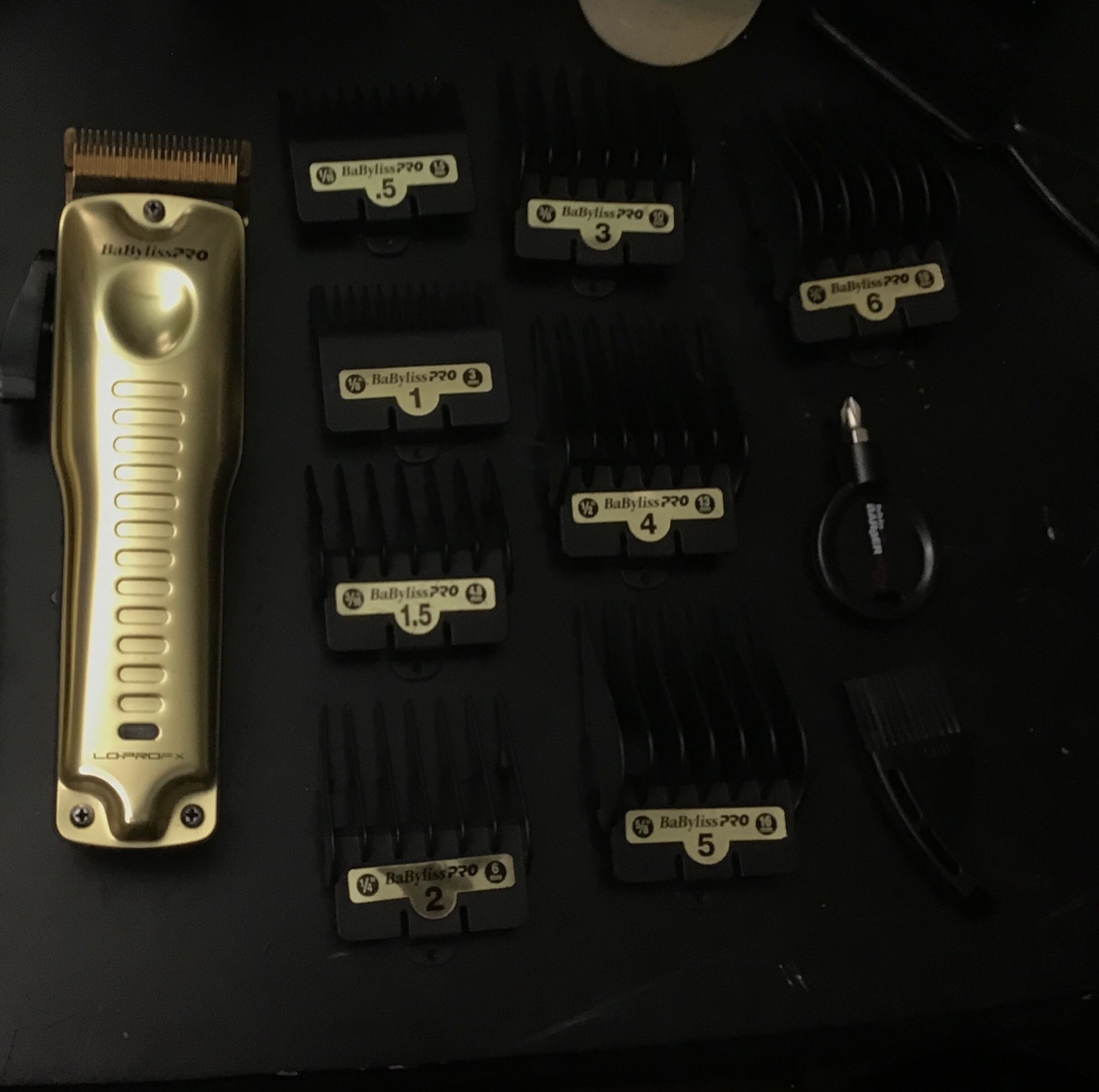 Babyliss lo-pro clippers (gold)