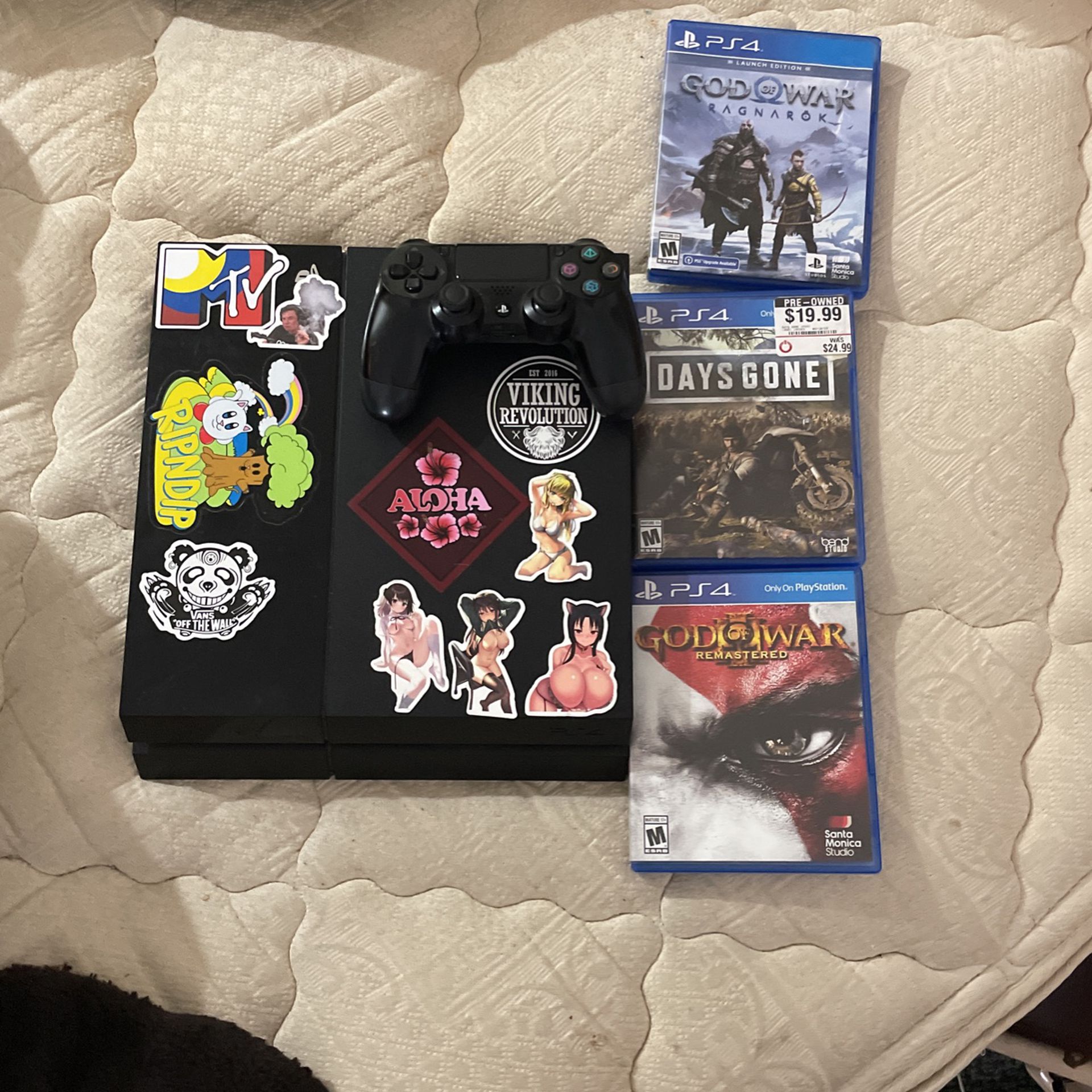 PlayStation 4 With Games 